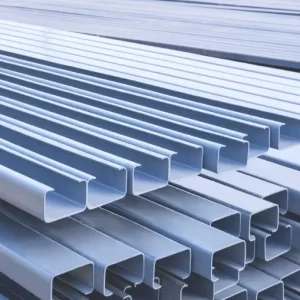 tubos - calhas perfis abertos - calha u com abas